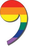 comma rainbow