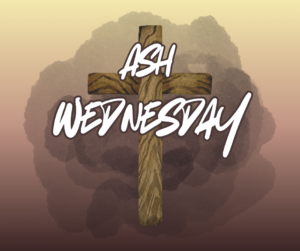 Ash Wednesday with a Cross